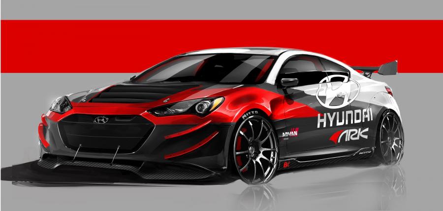 Hyundai Genesis Coupe R-Spec Track Edition by ARK '2012